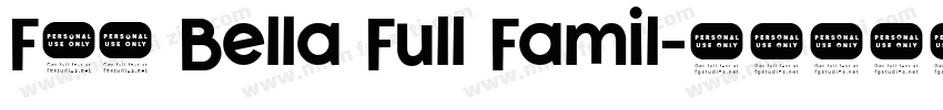 F37 Bella Full Famil字体转换